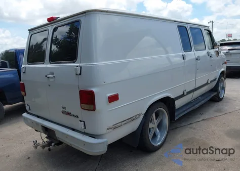 1995 GMC Vandura G2500 из США, поврежденный, VIN 1GTEG25H7SF506095